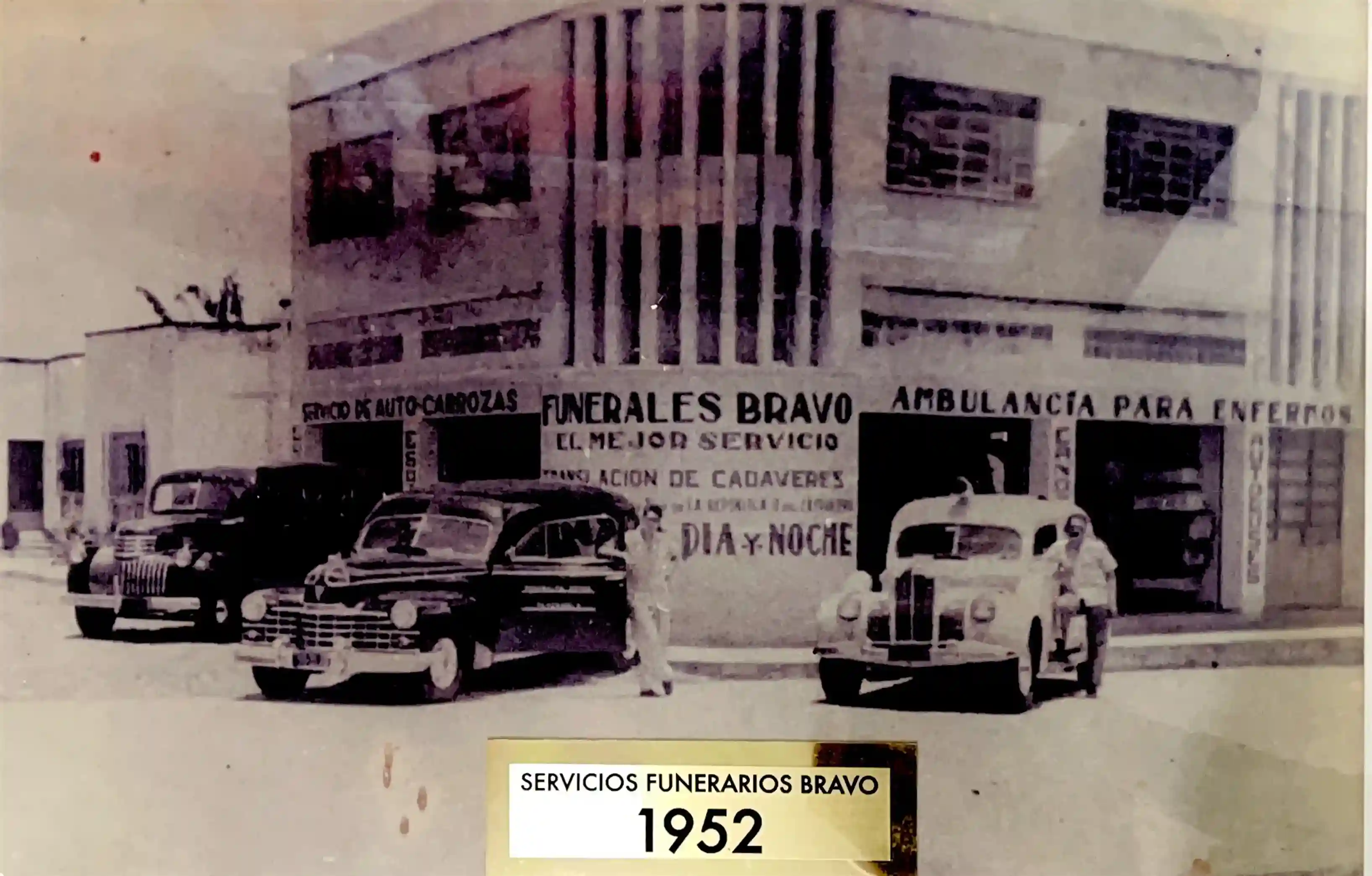 Funerales Bravo en 1952